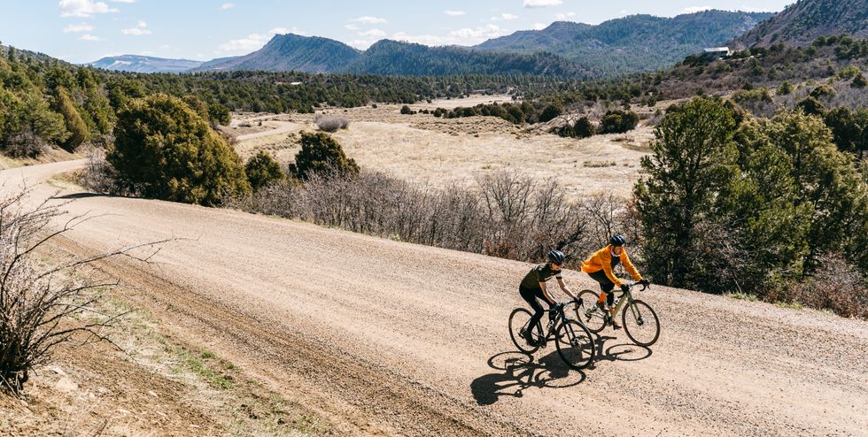 gravel bikes in colorado with amy and matt phillips