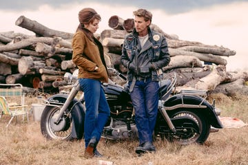 austin butler and jodie comer in the bikeriders