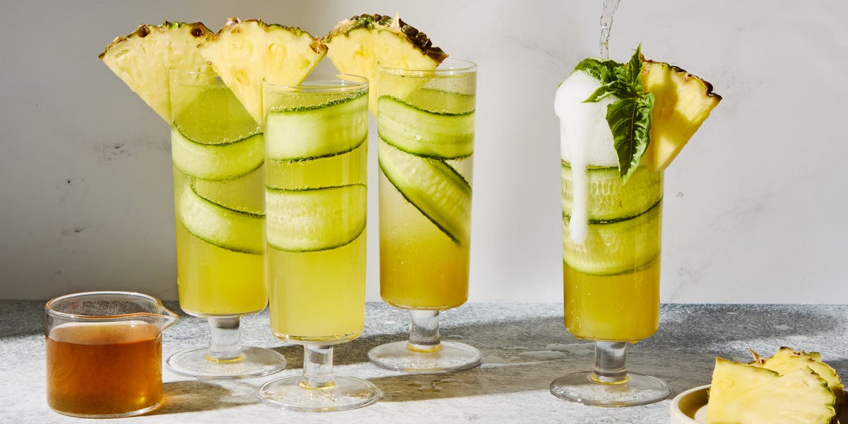 preview for This Bikini Bellini Is The Light Summer Cocktail Your Pool Party Is Missing