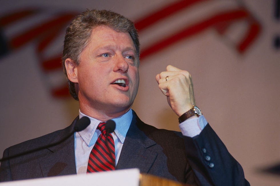 bill clinton speaking at florida state convention