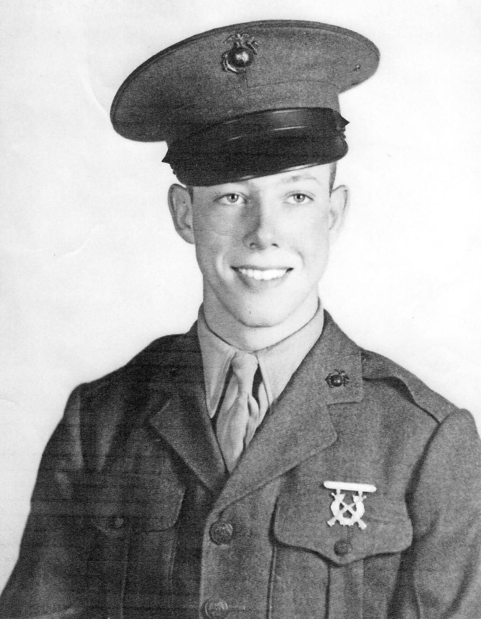 Bill Montgomery was 18 toen hij het opleidingskamp van het Amerikaanse Marine Corps inging