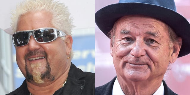 guy fieri, bill murray