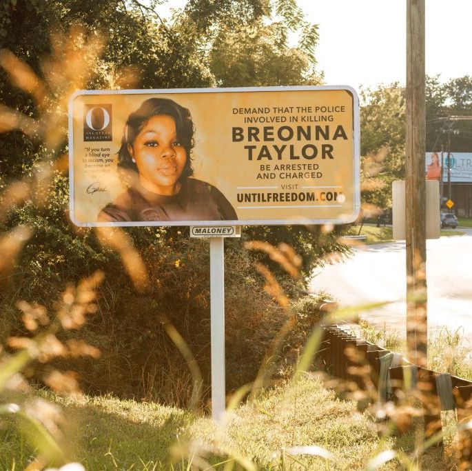 billboards placed across louisville call for the arrest of police officers involved in killing of breonna taylor