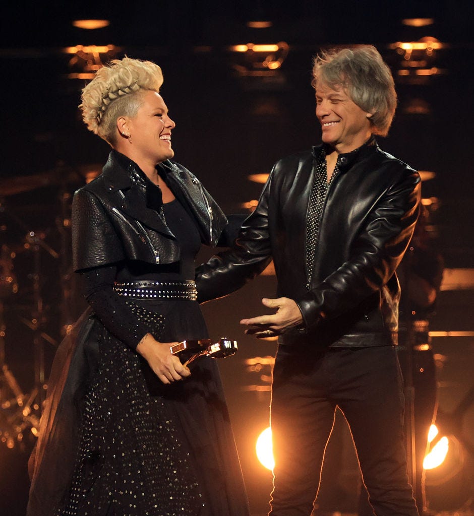 Billboard Music Awards 2021 Viewers React to Pink Having a Crush on Jon ...