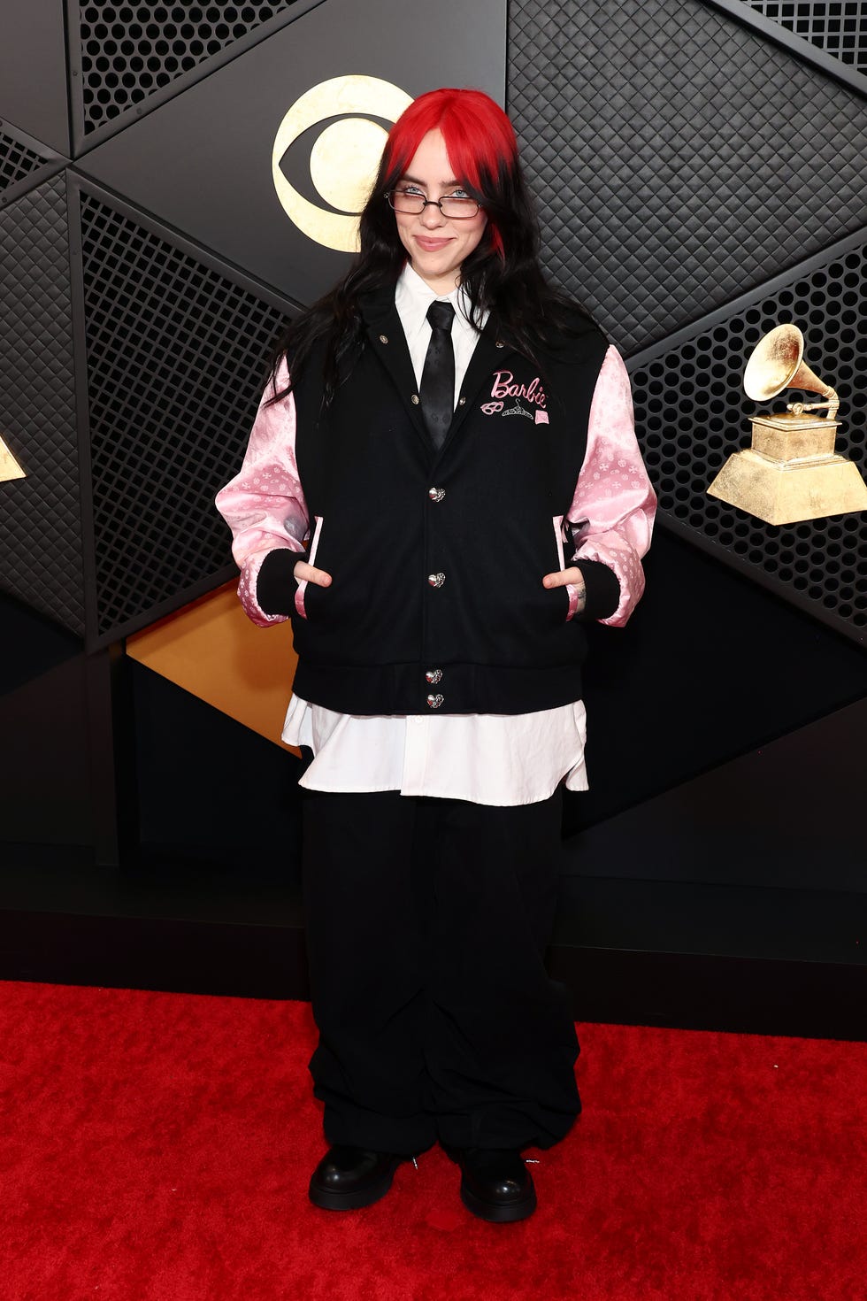 billie eilish at 66th grammy awards