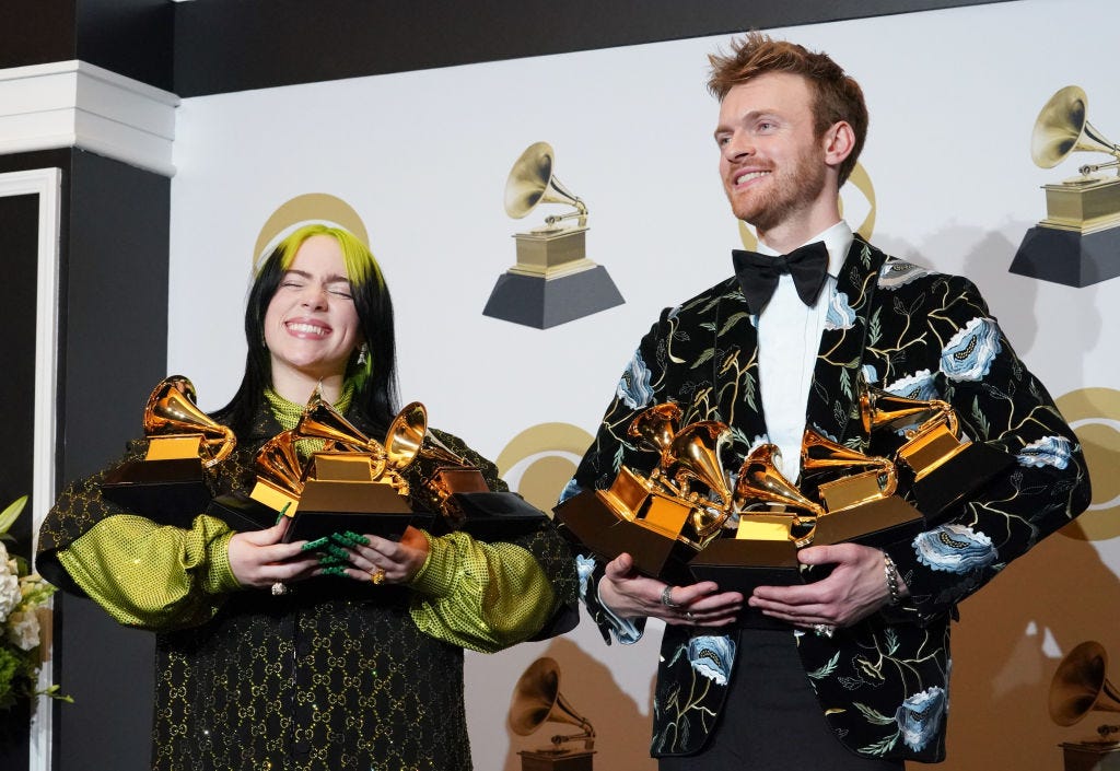 Billie Eilish And Finneas Oconnell React To 2020 Grammys Sweep