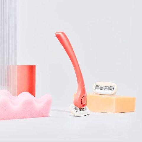 Pink, Nose, Toothbrush, Material property, Brush, Cosmetics, 