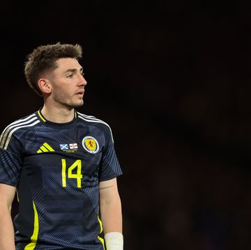 glasgow, scotland march 26 billy gilmour of scotland during the international friendly match between scotland and northern ireland at hampden park on march 26, 2024 in glasgow, scotlandphoto by ama archive amagetty images