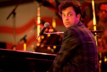 Billy Joel Performs Onstage