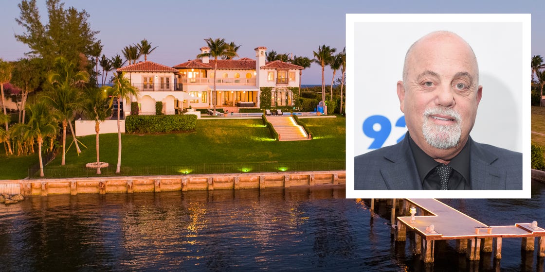 Billy Joel Selling Florida Home For 16.9 Million Billy Joel