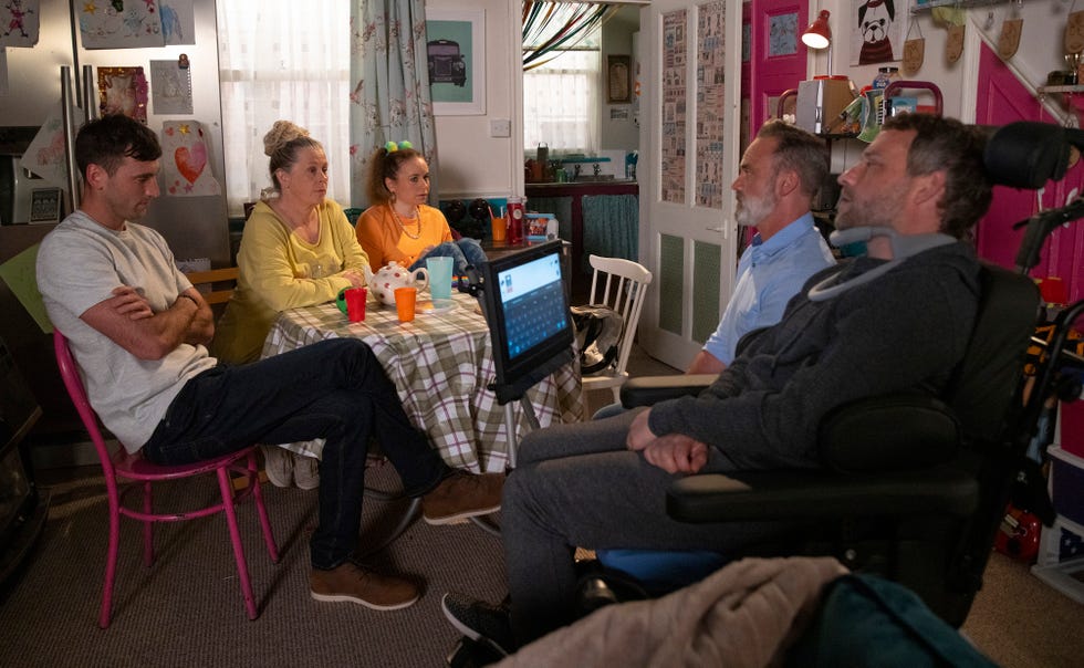 bernie winter, gemma winter brown, billy mayhew, paul foreman, coronation street