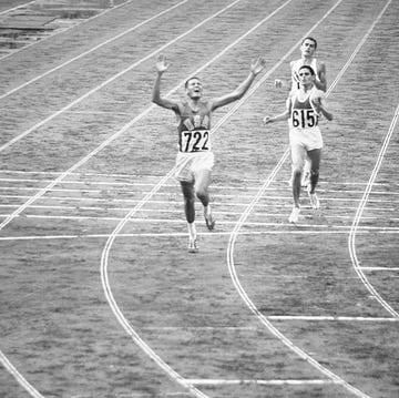 Billy Mills Winning Race in Olympics Billy Mills Winning Race in Olympics