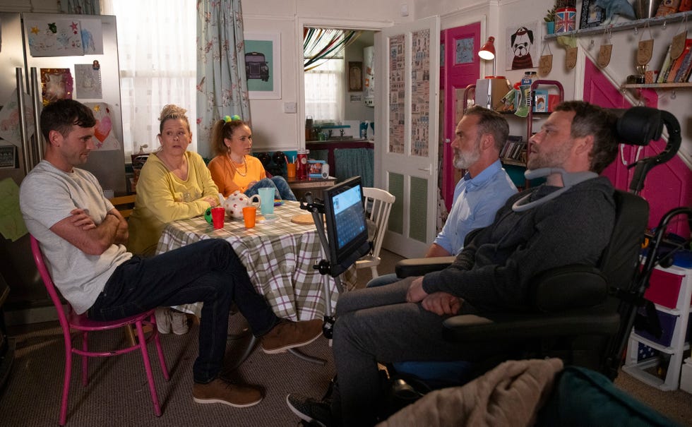 bernie winter, gemma winter brown, billy mayhew, paul foreman, coronation street