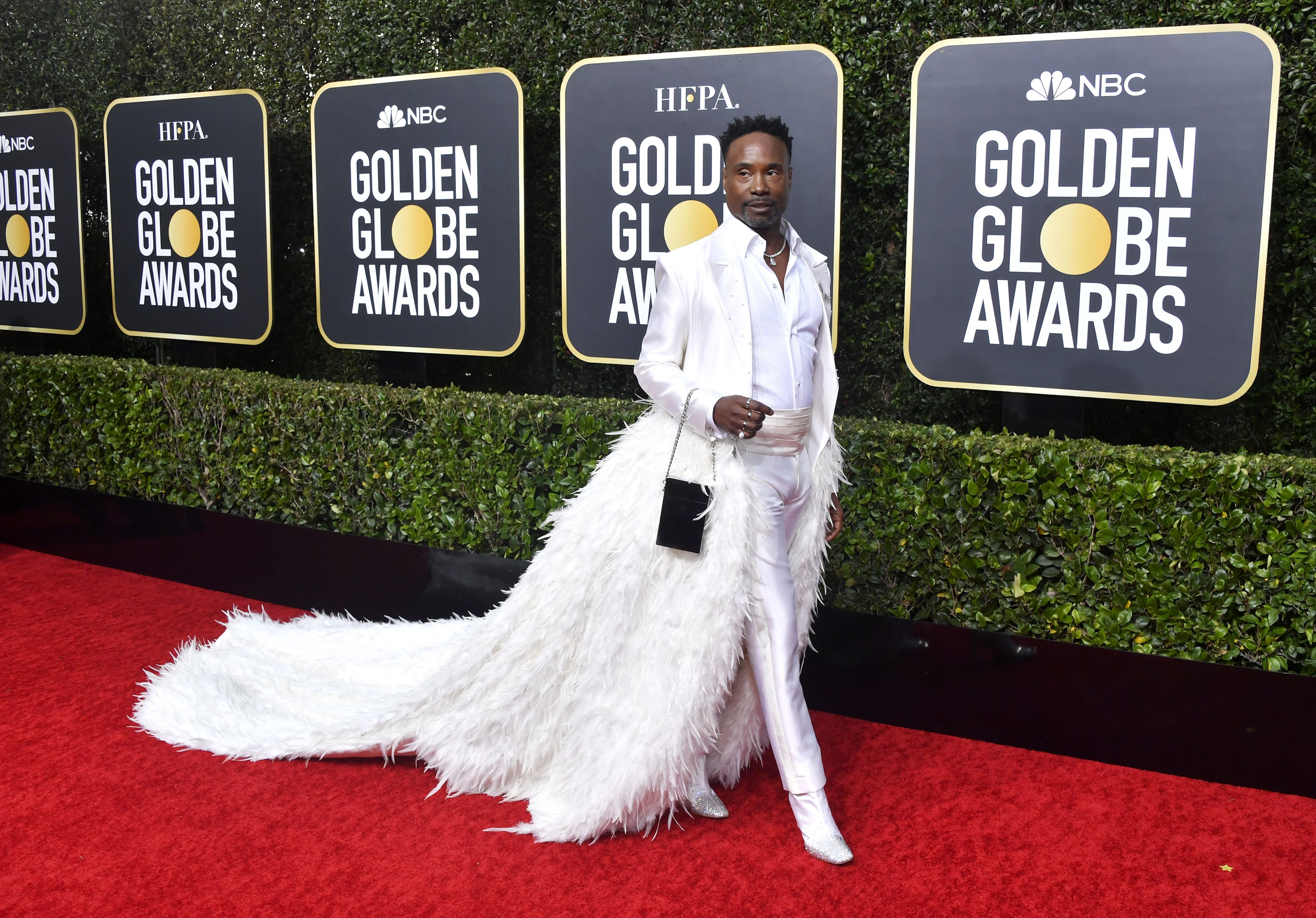 Oscars 2020: Billy Porter wows in golden couture ensemble | The Independent
