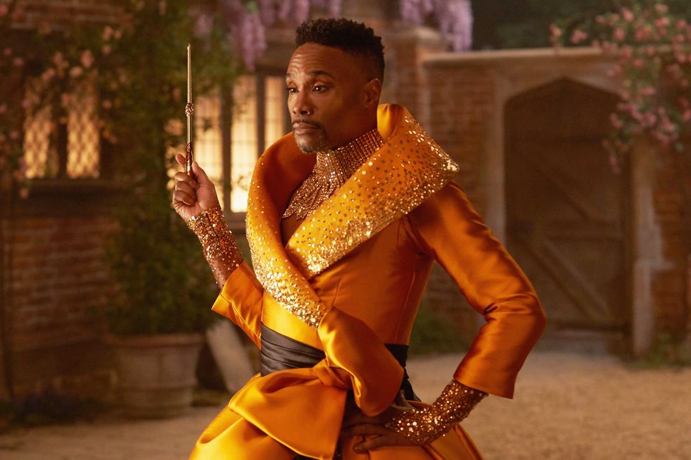 billy porter as fairy godmother in cinderella