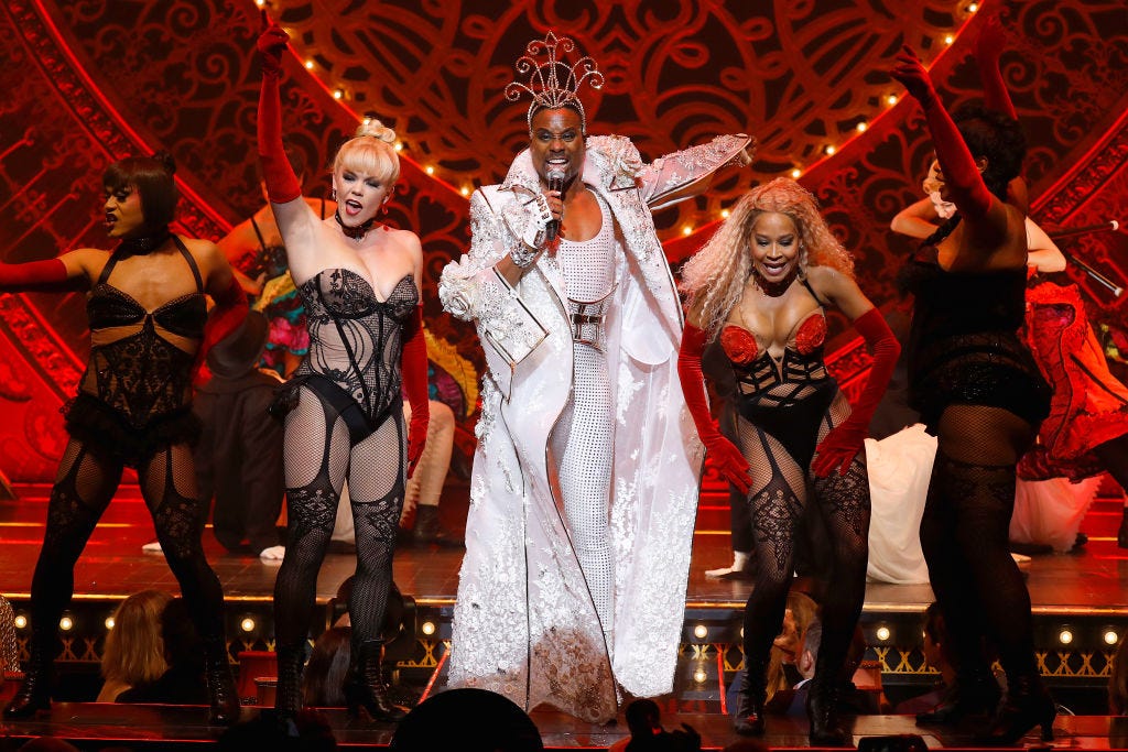 NYFW: Billy Porter, Paris Hilton and Other Surprises of The Blonds' Moulin  Rouge-Themed Event – The Hollywood Reporter