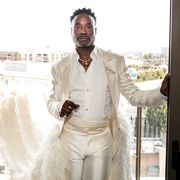 billy porter gets ready for the 77th annual golden globe awards ceremony