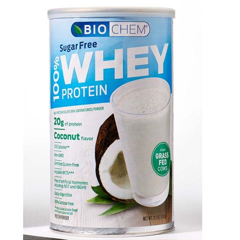 BioChem 100% Whey Sugar-Free Protein Powder, Coconut