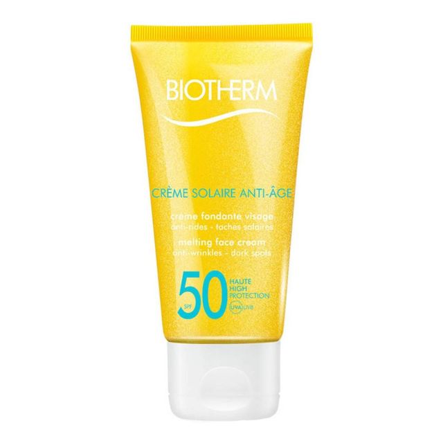 biotherm solaire anti age melting face cream spf 50