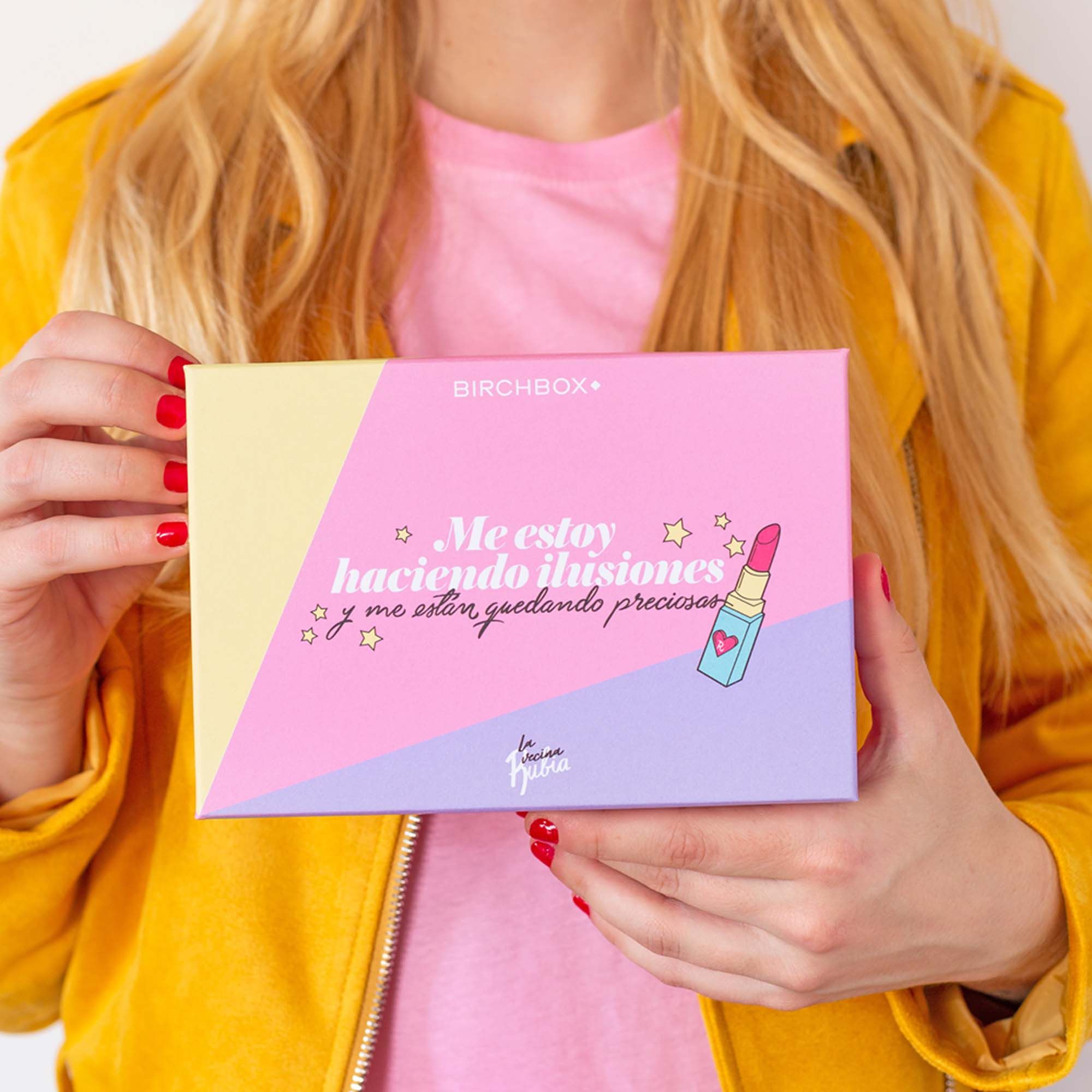 La Vecina Rubia diseña (y llena de purpurina y unicornios) la Birchbox de  junio - La Birchbox de junio que ha diseñado La Vecina Rubia