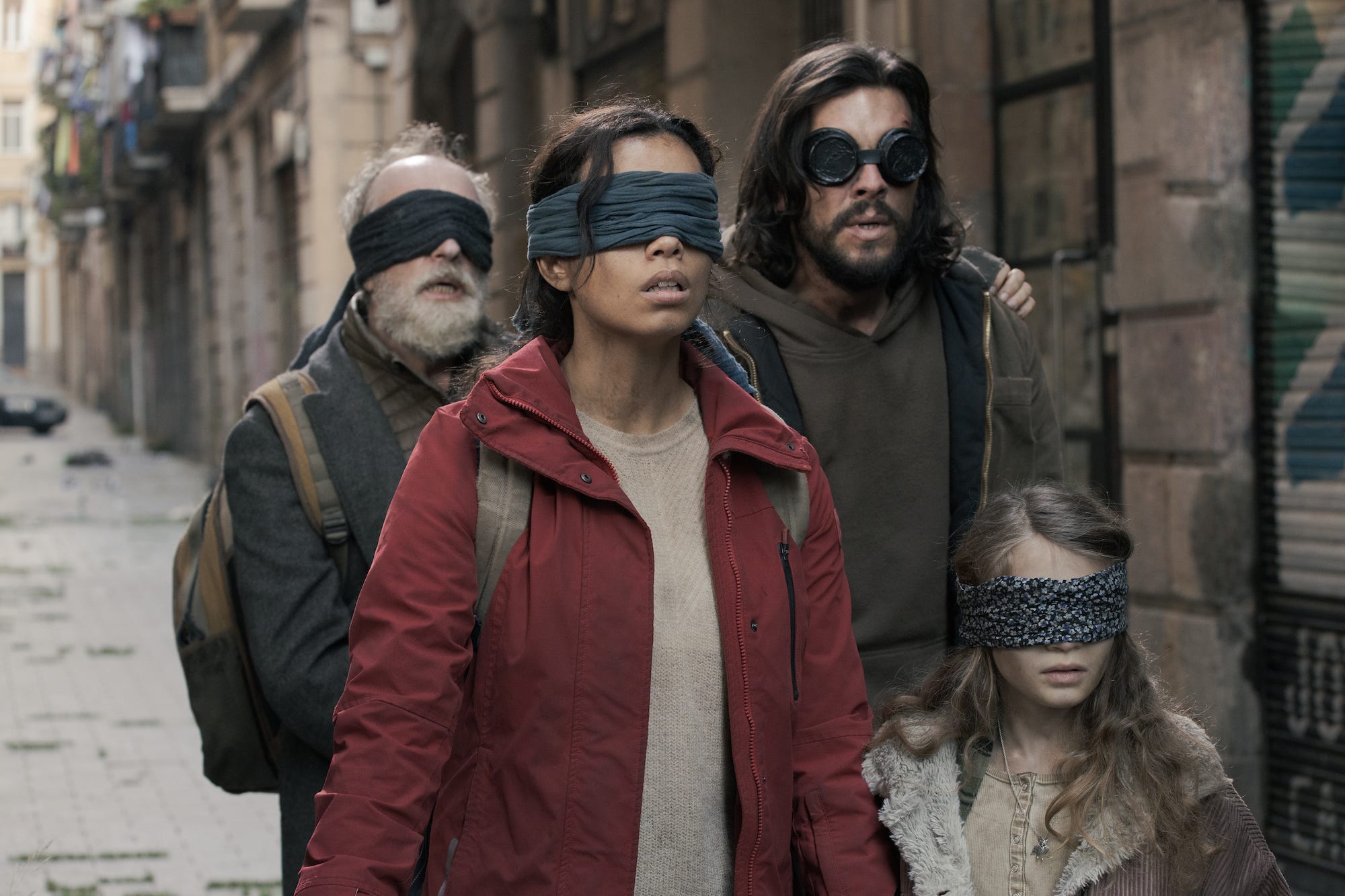 Do You See the Monster in <i>Bird Box Barcelona</i>?