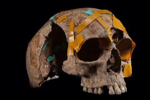 Circa 7700 jaar oude voorwerpen die zijn gevonden in Aktopraklk een neolithisch dorp in NoordwestTurkije bevatten aanwijzingen over de oudste landbouw Mede dankzij DNA uit de schedels van mensen die hier begraven liggen is de verspreiding van de vroegste akkerbouwers in Europa in kaart gebracht