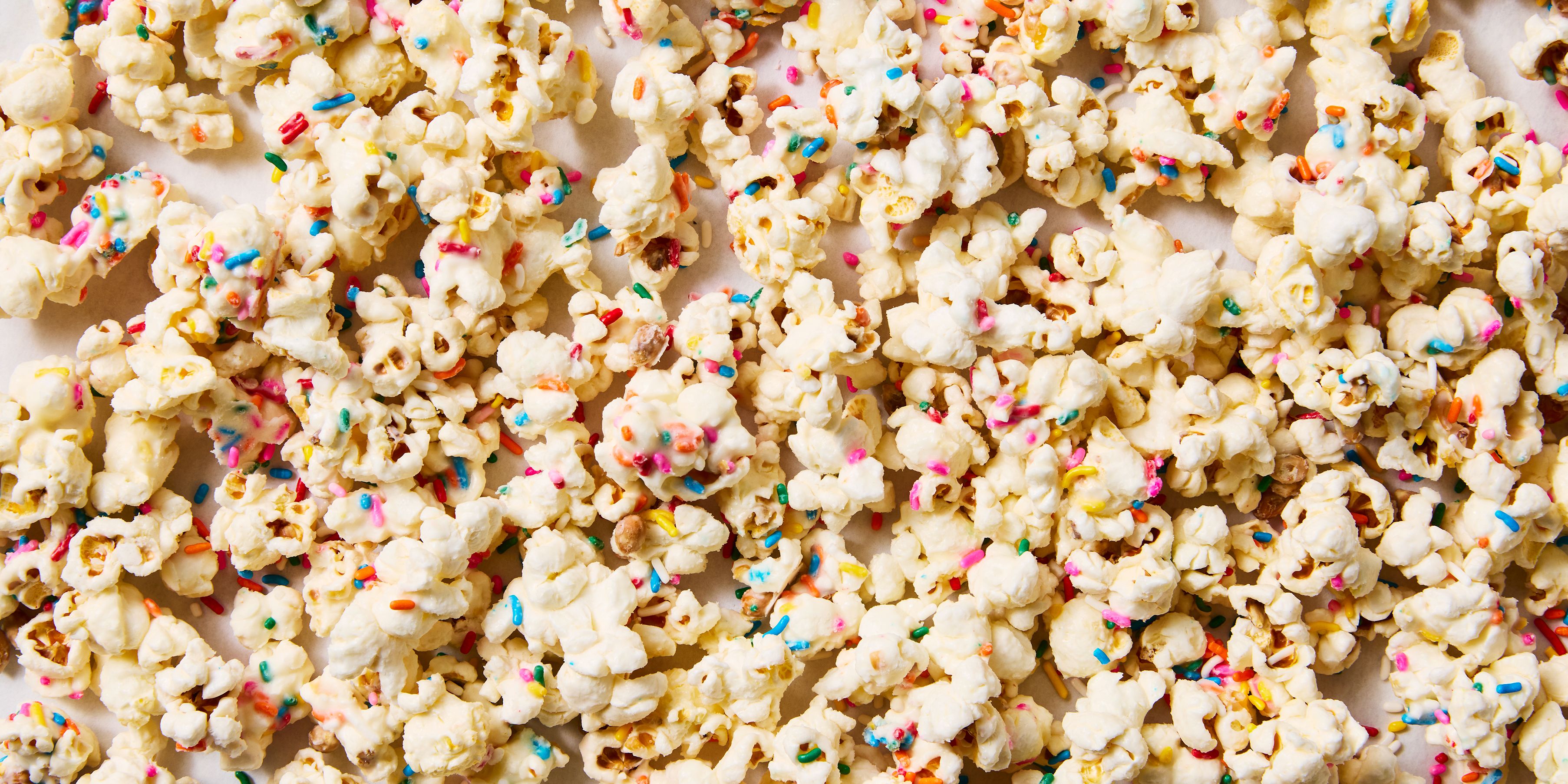 Birthday cake popcorn sales