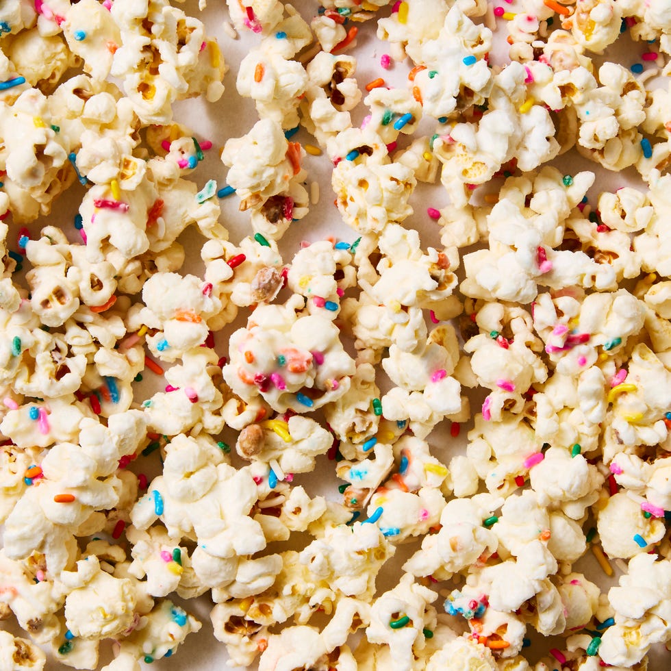 popcorn with sprinkles