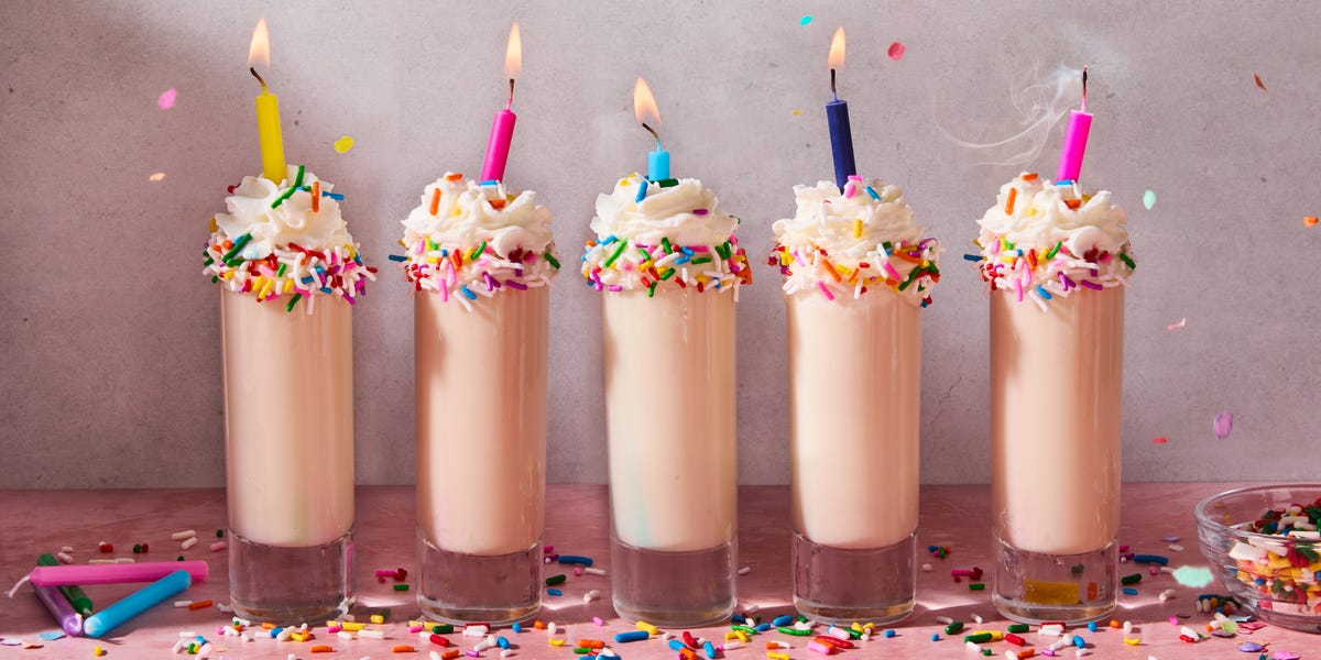 preview for Birthday Cake Shots Are The Perfect Way To Start The Party Off Right