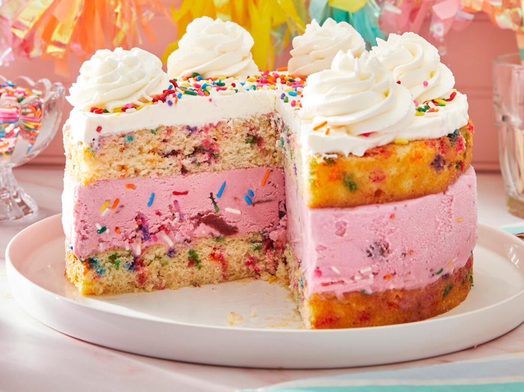 Birthday Ice Cream Cake - How to Make Birthday Ice Cream Cake