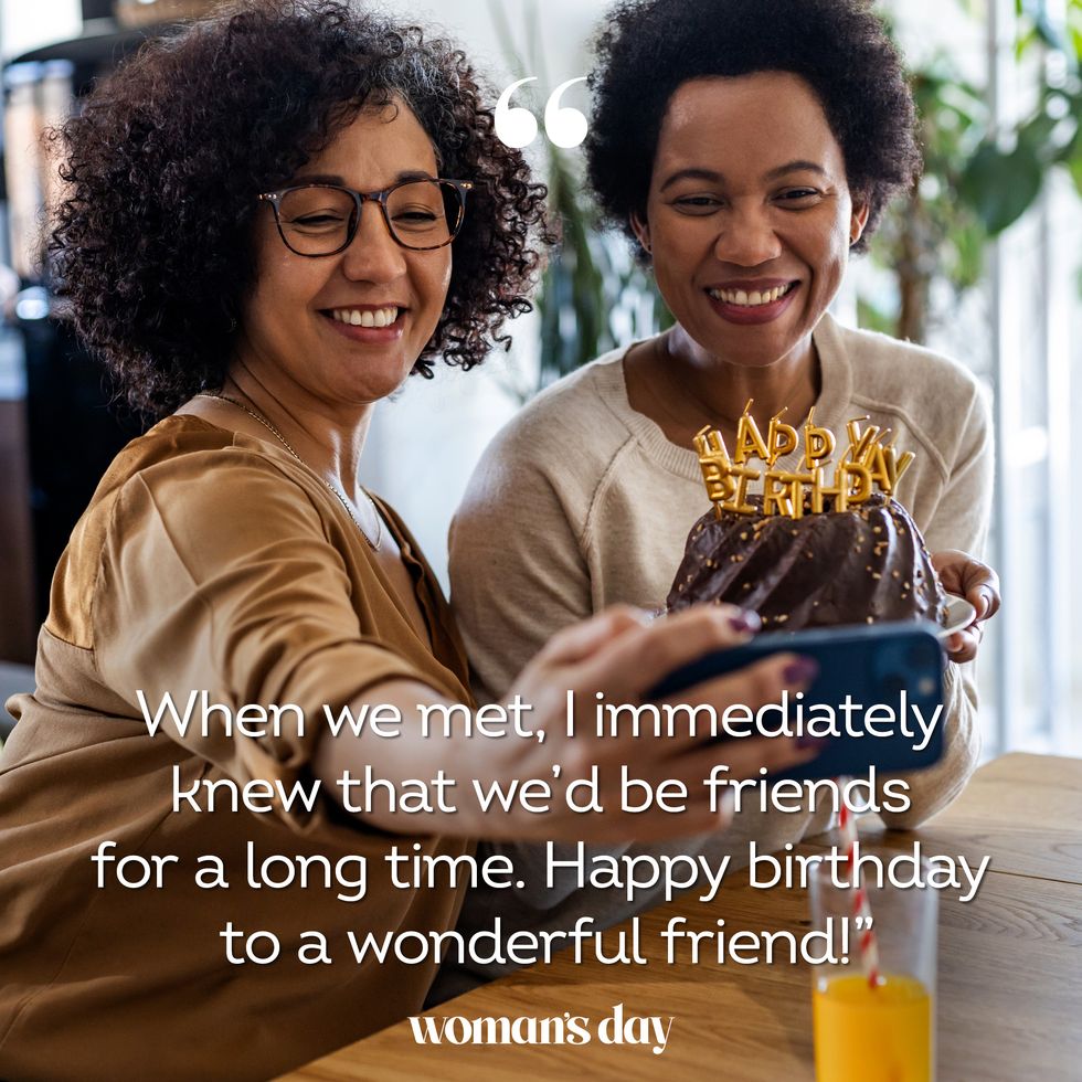birthday wishes for friend immediately knew we'd be friends