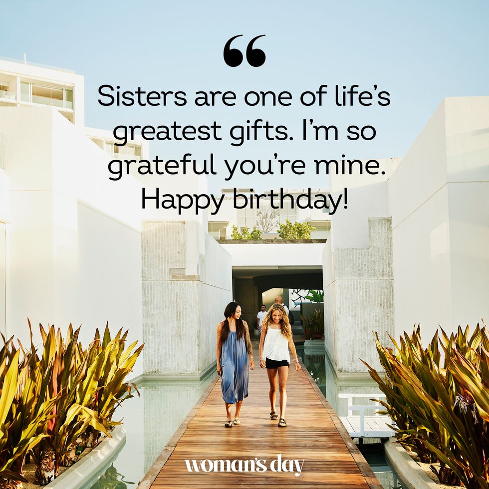 meaningful birthday wishes for your sister or sister in law