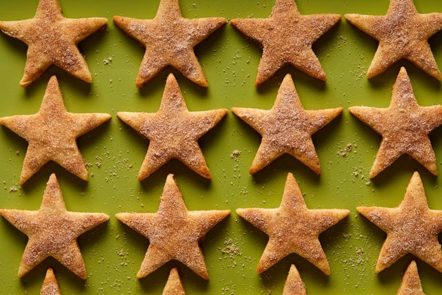 bizcochitos cookies shaped like stars