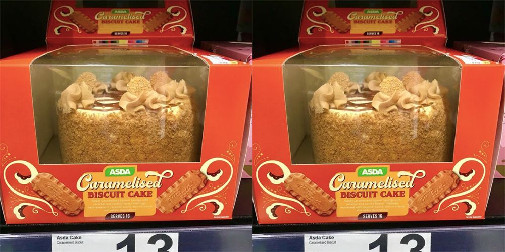 Asda launches Biscoff style caramelised biscuit birthday cake | Metro News