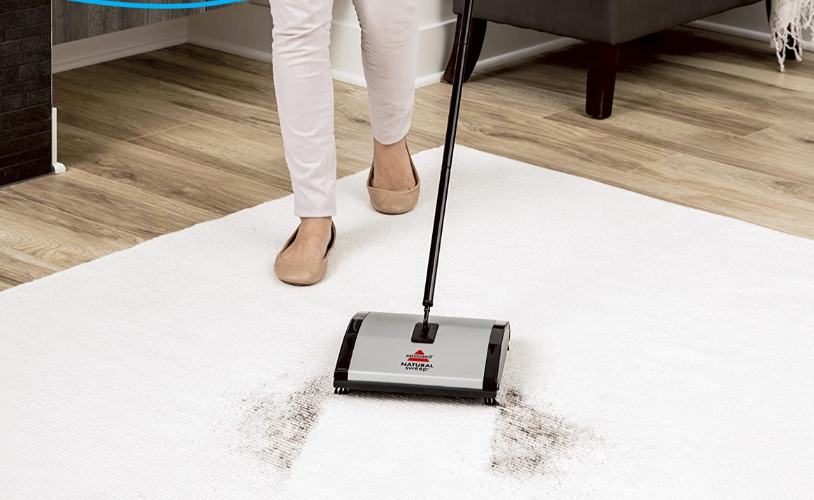 bissell natural sweep floor and carpet sweeper