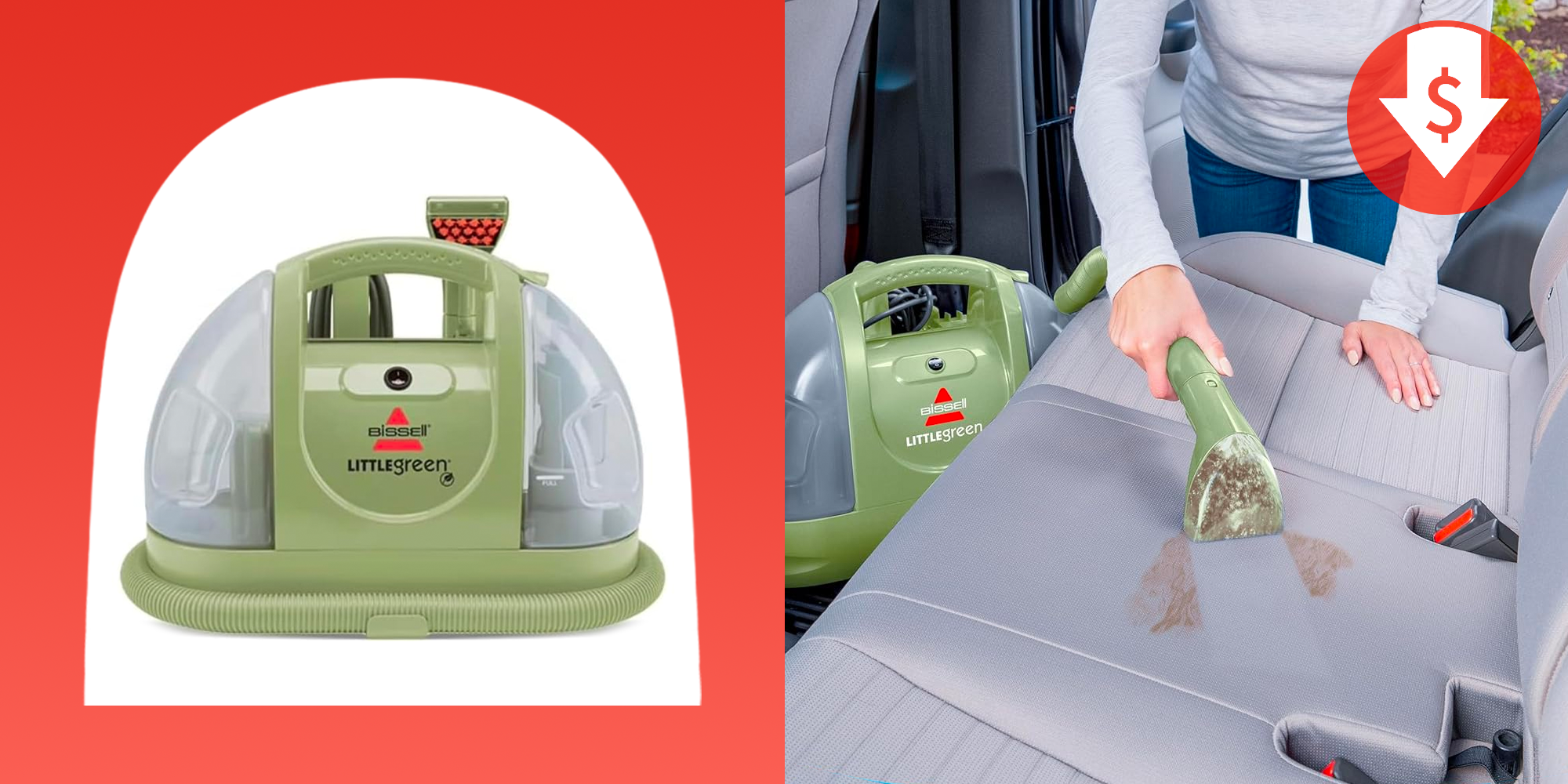 TikTok viral Little Green cleaner arrives in UK as Bissell SpotClean model  and it's under £150 - Mirror Online