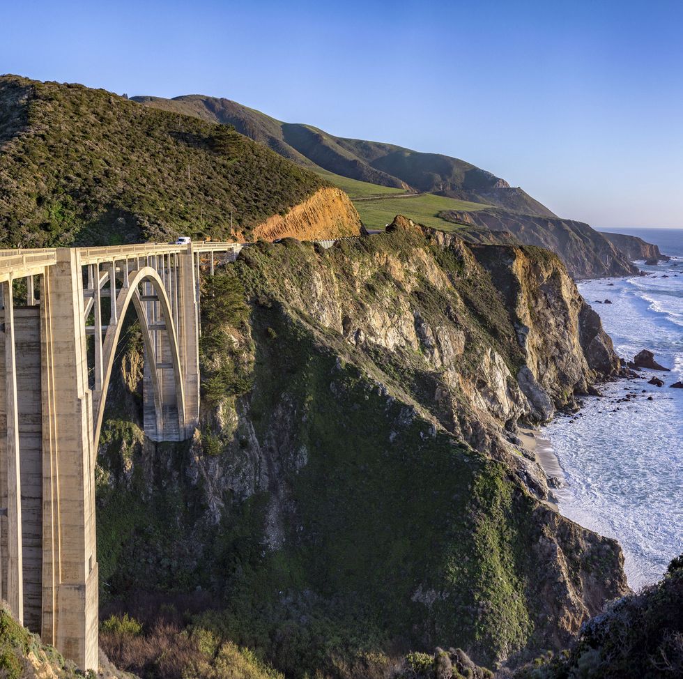 best us cities for honeymooners carmel by the sea california bixby bridge panorama