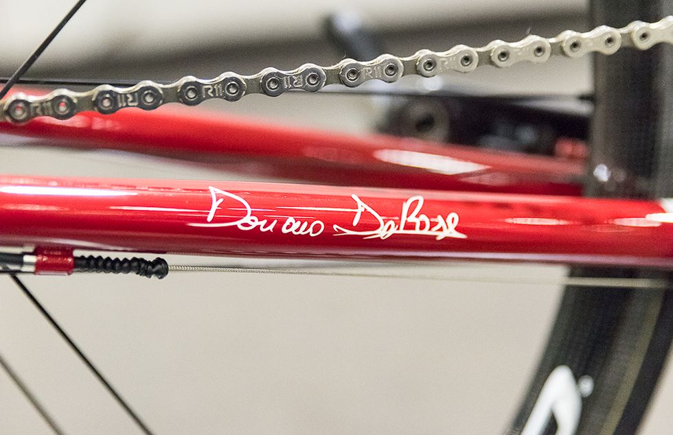 Doriano left De Rosa to build bikes in Italy, and pass on his craft