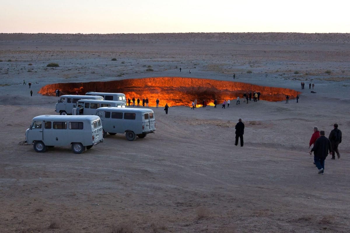 turkmenistan de hel van karakum