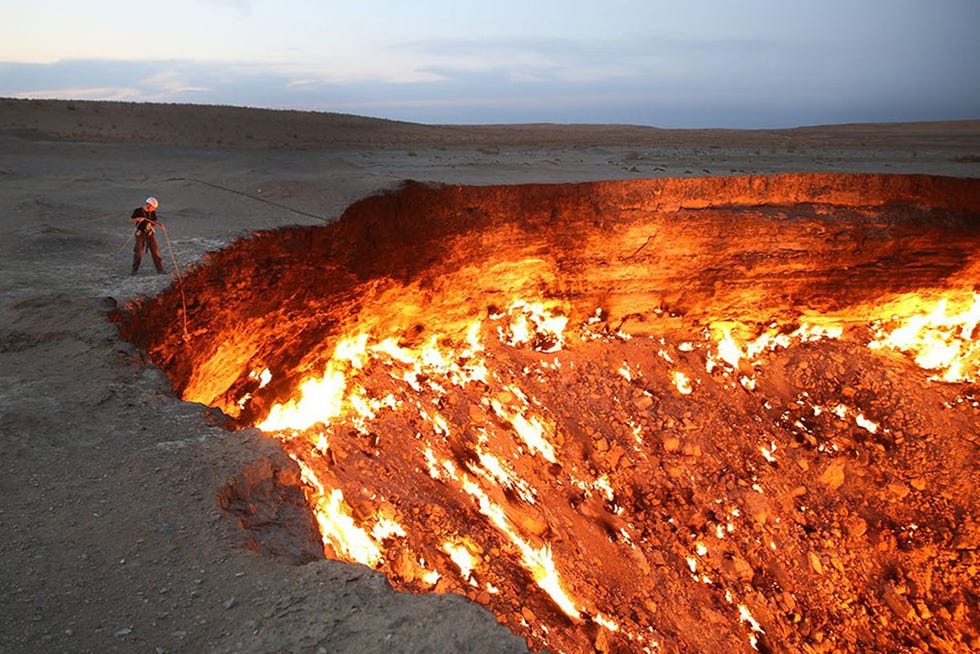 turkmenistan de hel van karakum