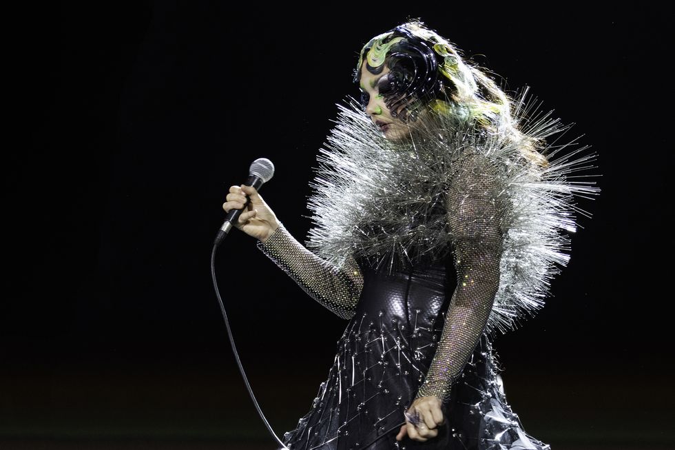 indio, california april 16 bjork performs at the 2023 coachella valley music and arts festival on april 16, 2023 in indio, california photo by santiago felipegetty images for aba