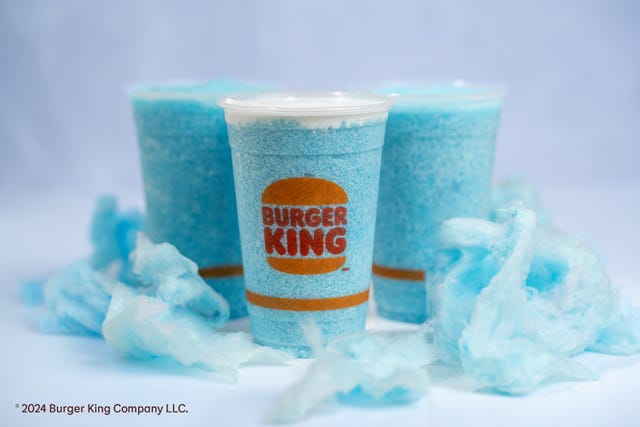 burger king cotton candy drink