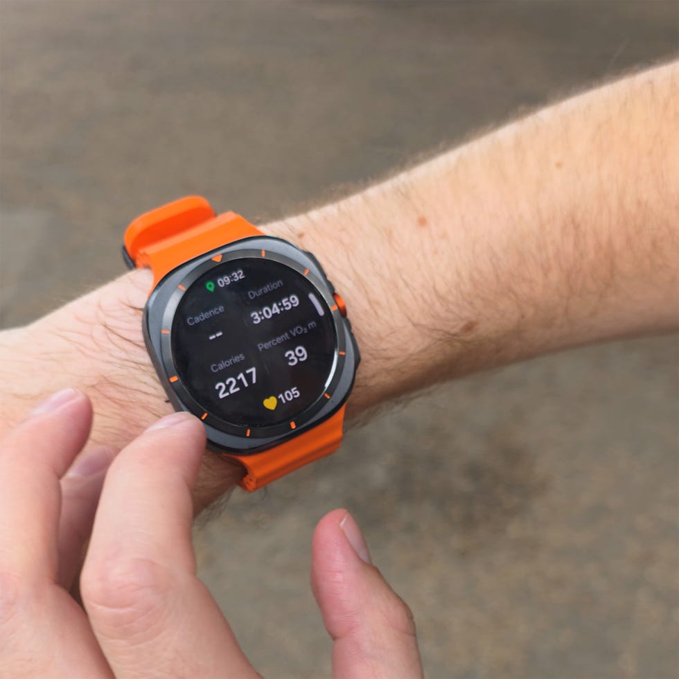 ben kelleher wearing the samsung galaxy watch ultra