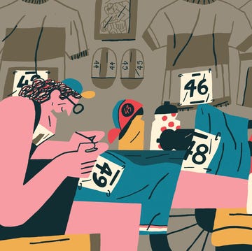 pinning on race numbers to jersey pinning on race numbers to jersey