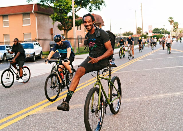 How Amputee Cyclist Leo Rodgers Is Inspiring His Community in Tampa