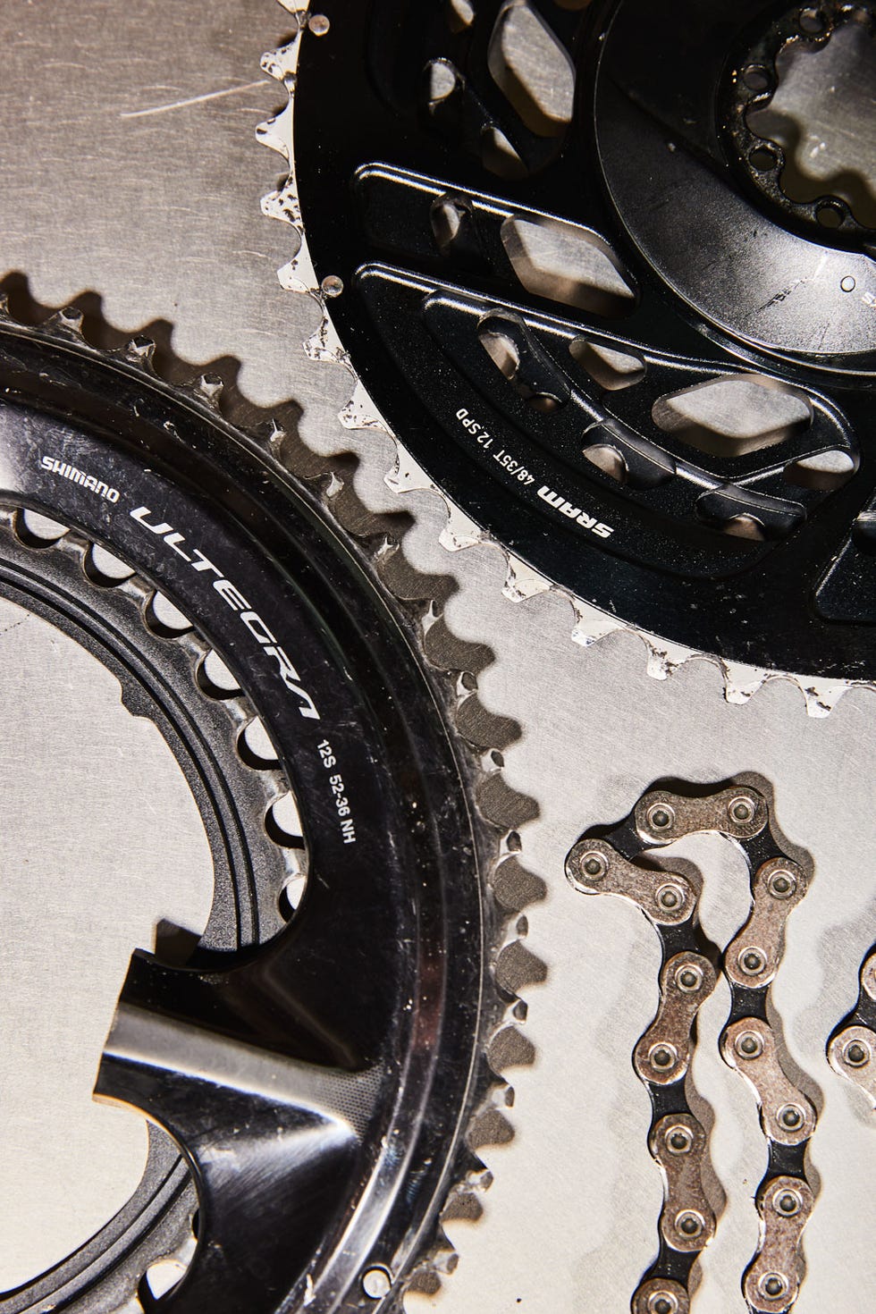 bicycle chainrings.