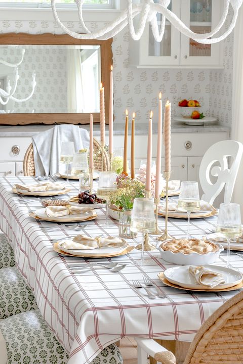 thanksgiving table color combinations