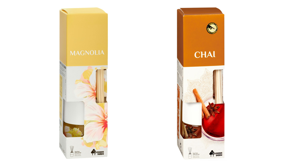 ambientadores de magnolia y chai