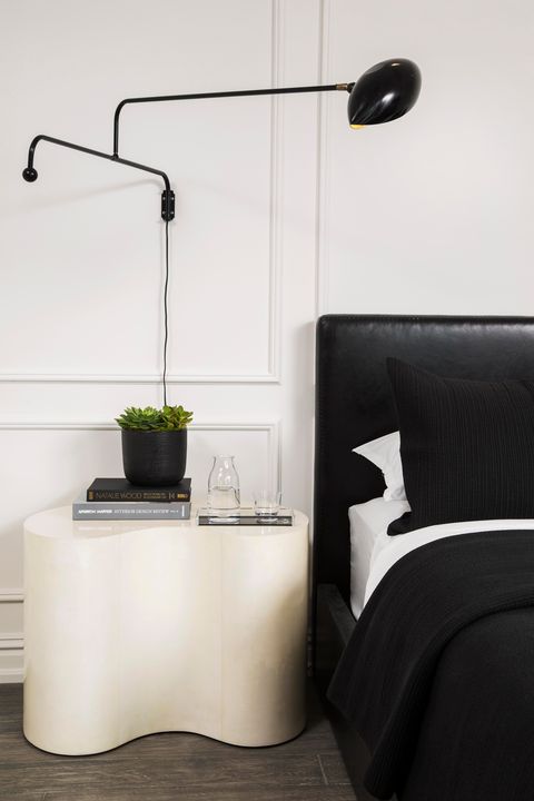 kes studio, black and white bedroom ideas