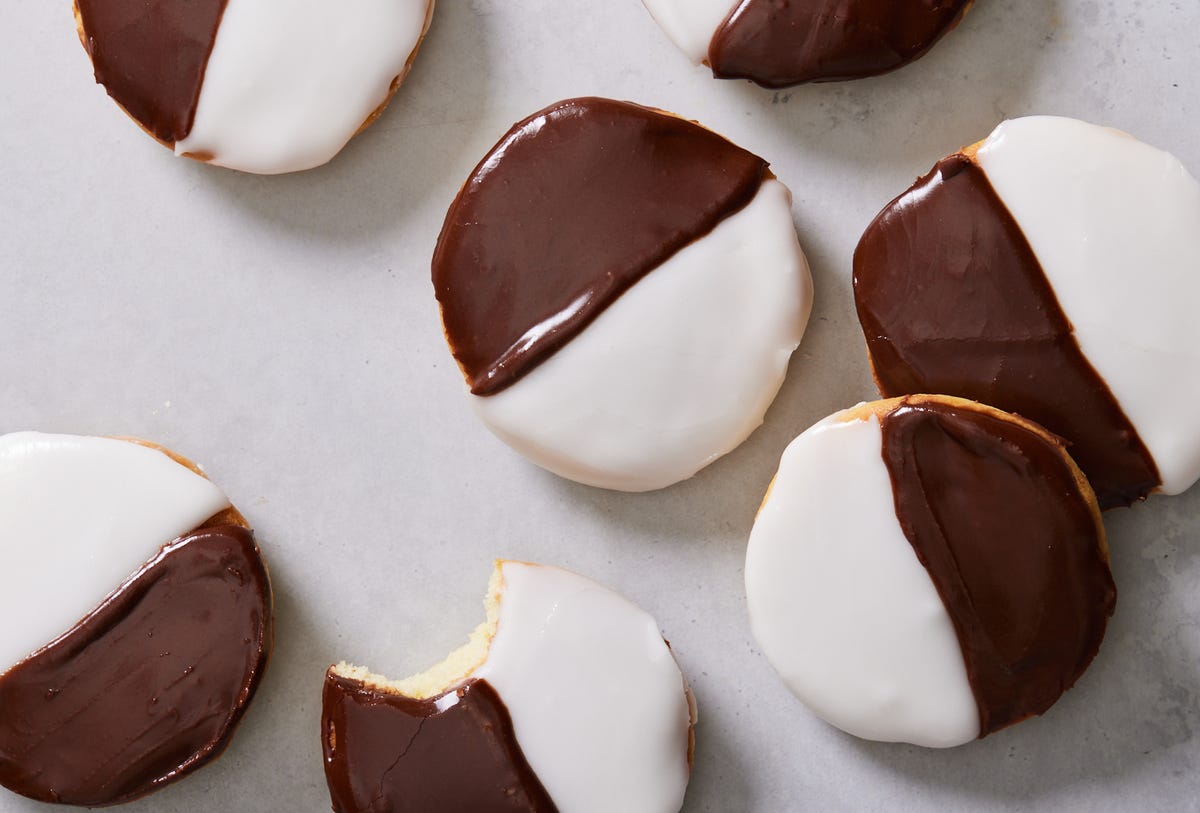 preview for Making Black & White Cookies At Home Will Make You Feel Like A Master Baker